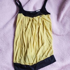 XS Miss Sixty Yellow Tank
